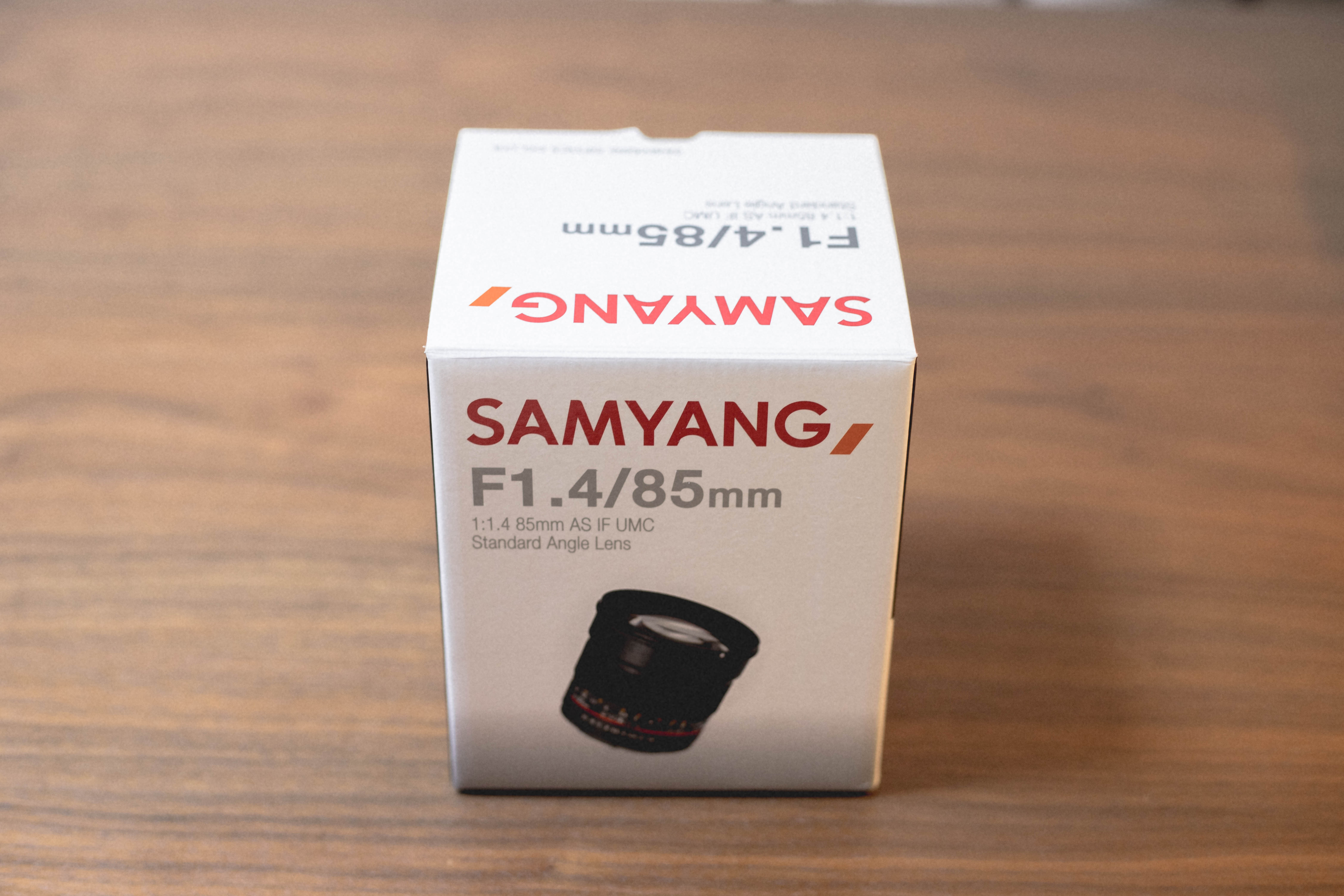 Samyang Optics 85mm F1.4